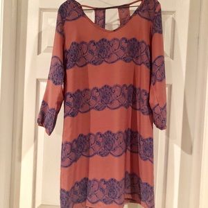 3/4 sleeve dress